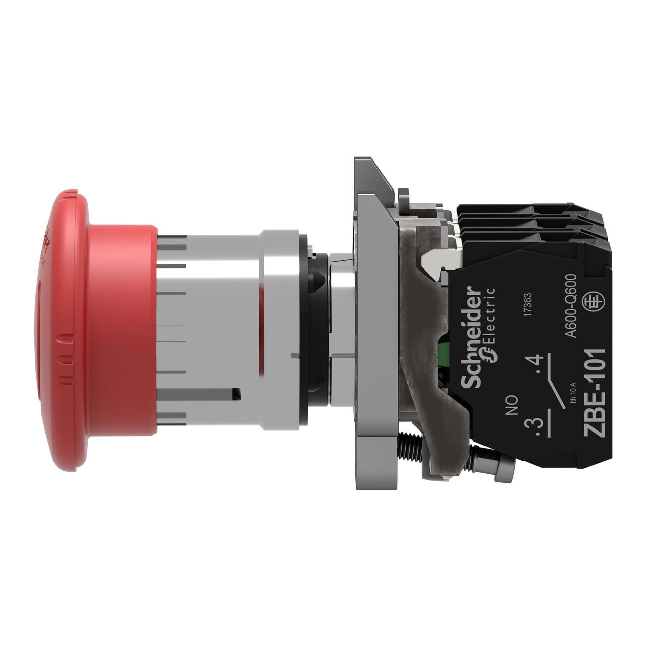 Red Ø40 Emergency stop, switching off Ø22 latching turn release 2NC+1NO – Image 7 of 9
