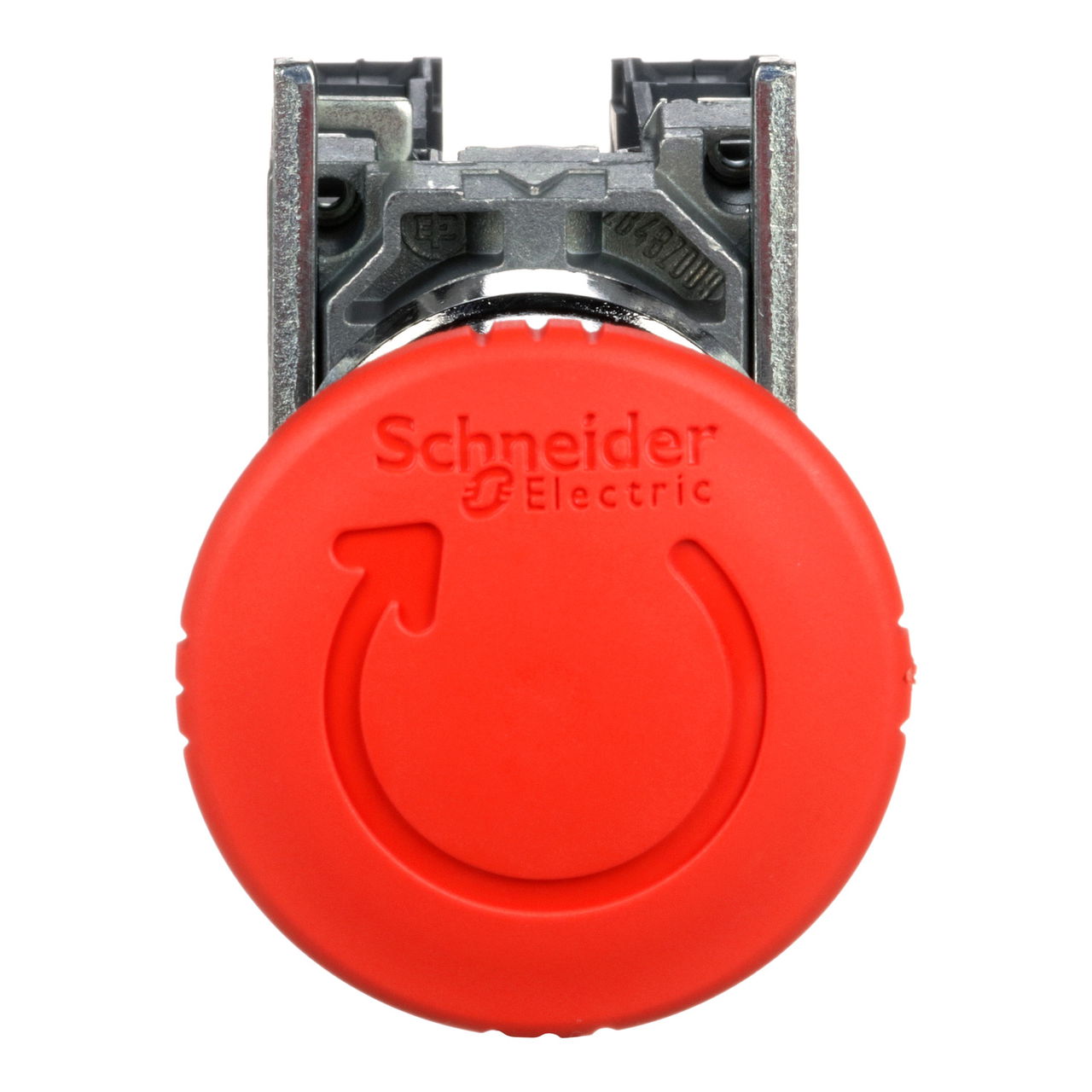 Emergency stop switching off, metal, red mushroom, Ø40, Ø22, trigger latching turn to release, 1 NO + 1 NC – Image 4 of 9