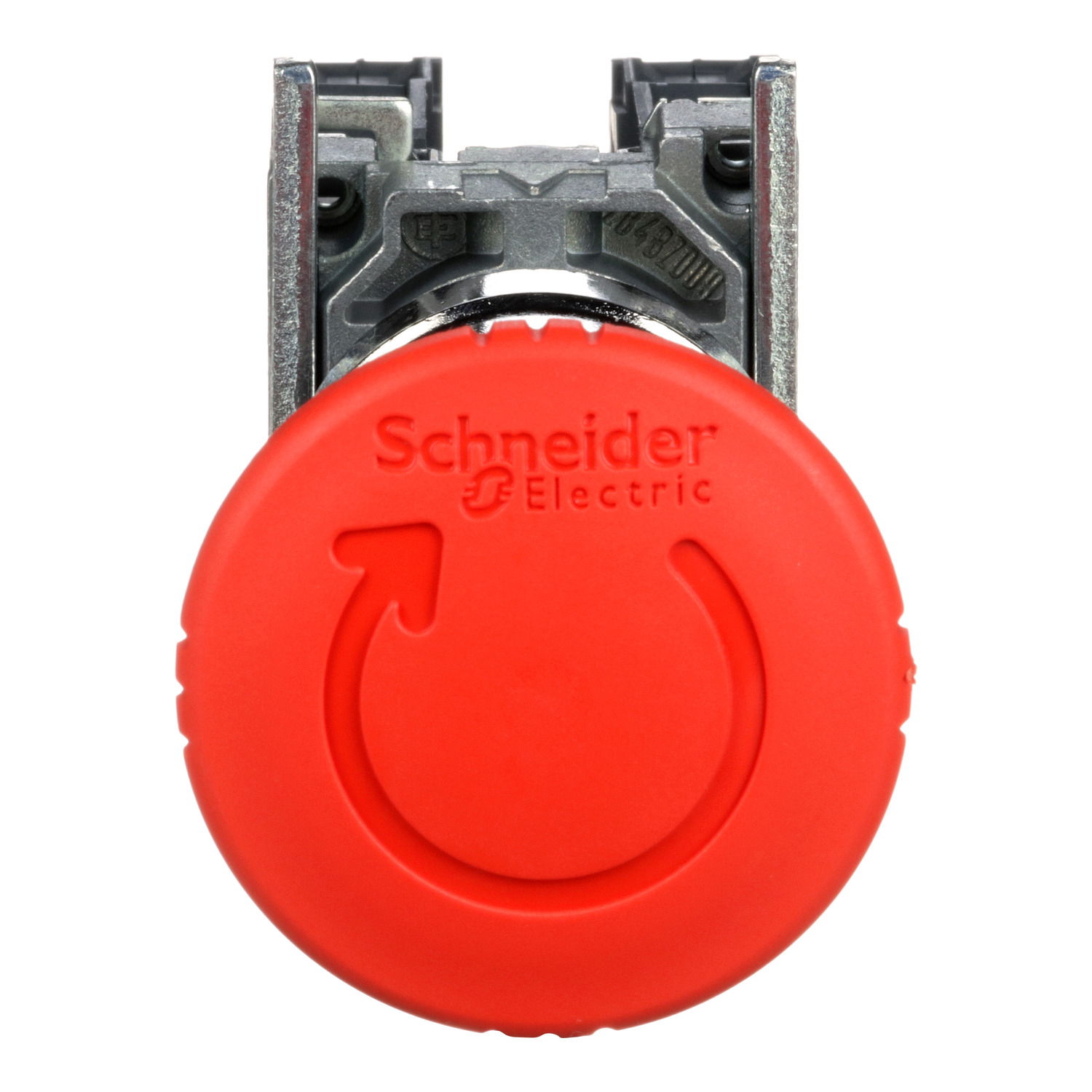 Emergency stop switching off, metal, red mushroom, Ø40, Ø22, trigger latching turn to release, 1 NO + 1 NC – Image 4 of 9