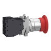 Complete emergency stop push button, Harmony XB4, Explosive atmosphere, TURN TO RELEASE