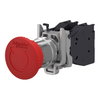 Complete emergency stop push button, Harmony XB4, Explosive atmosphere, TURN TO RELEASE