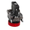 Red complete pilot light Ø22 plain lens with BA9s bulb 250V