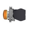 Complete pilot light, Harmony XB4, Explosive atmosphere, orange LED 24 240 V