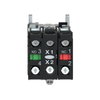 LAMPTRYCKKNAPP GUL 230V