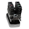 DUBBELTRYCKKNAPP 1SL+1BR+LED