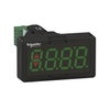 7-Segmentanzeige, Harmony XB5, Kunststoff, 22mm, schwarz, LED Anzeige grün, 4-stellig, 4-20mA