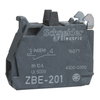Single contact block for head Ø22 1NO gold flashed screw clamp terminal