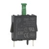 Harmony XB4, Single contact block, silver alloy, pins for printed circuit board, 1 NO