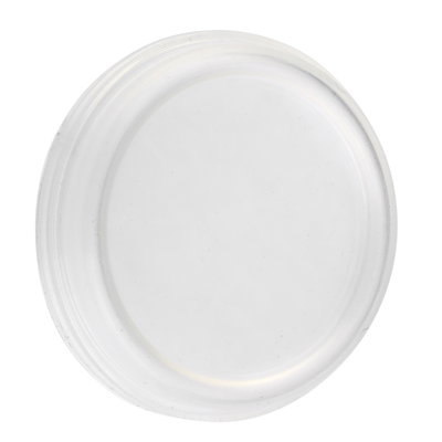 Clear membrane for circular flush pushbutton Ø22