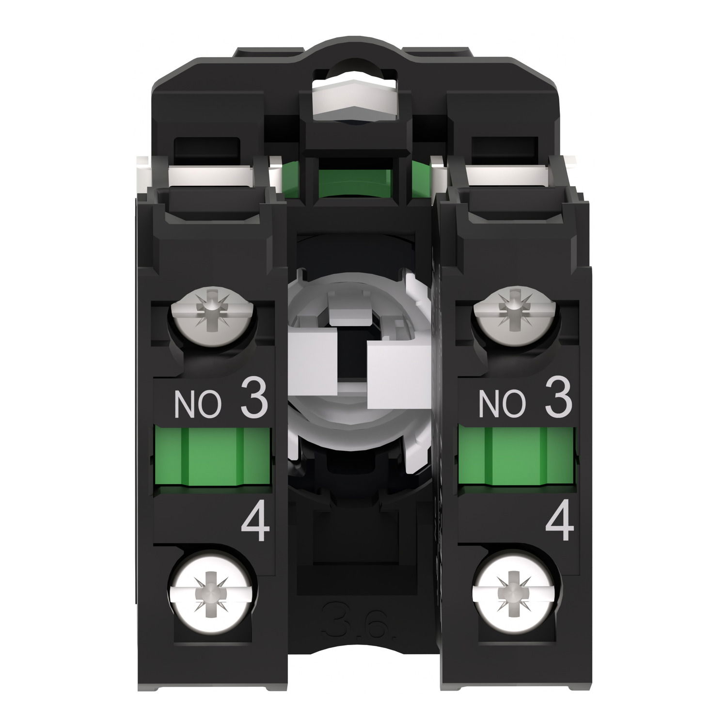 Harmony XB5, Selector switch, plastic, black, Ø22, 2 positions, stay put, 2 NO – Image 2 of 9