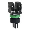 Wahlschalter, Harmony XB5, Kunststoff, schwarz, 3 Stellungen, 22mm, rastend, 2S