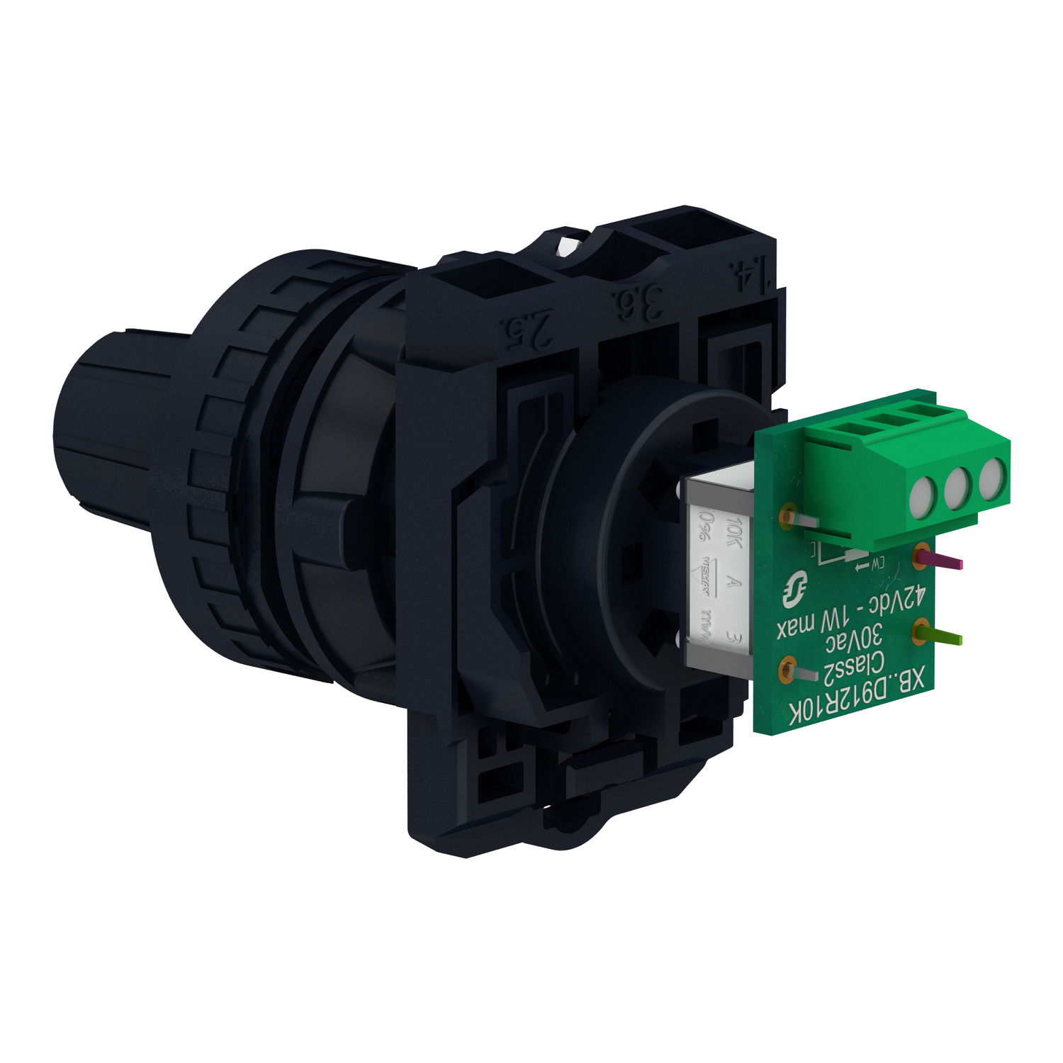Complete potentiometer, plastic, Ø22, 10K – Image 2 of 8
