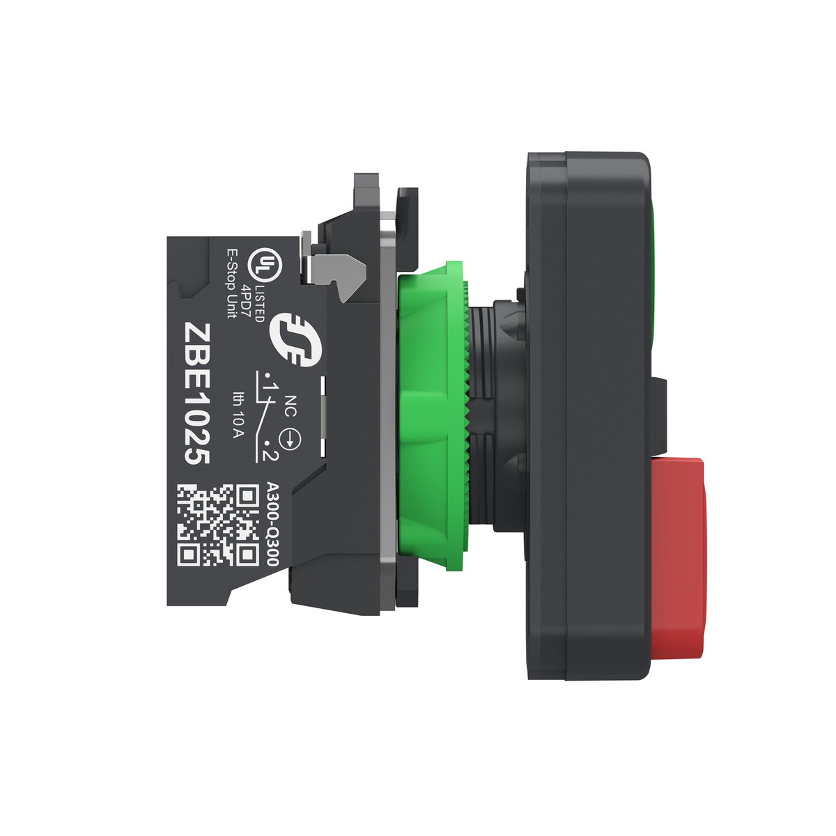 Dubbeltryckknapp push-in plast – Bild 6 av 10