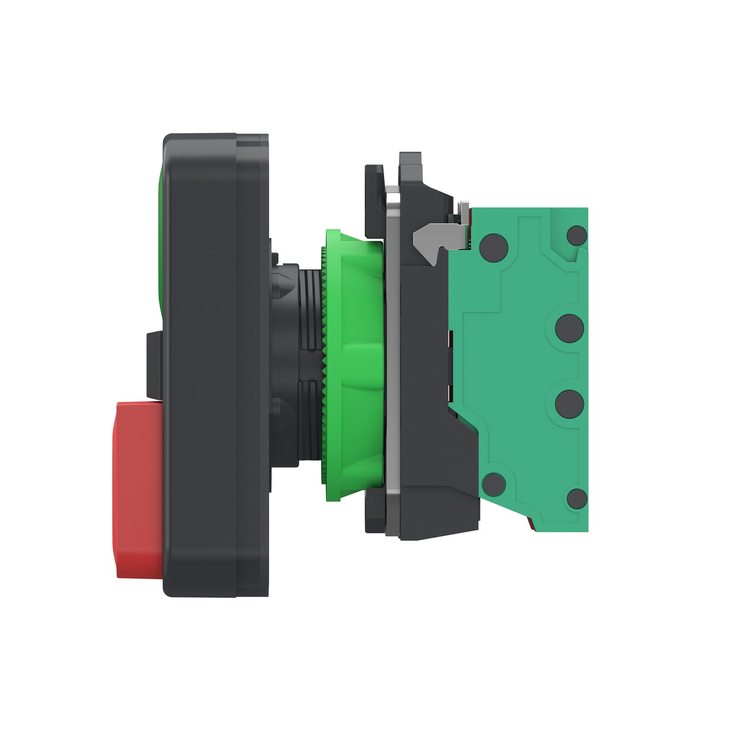 Dubbeltryckknapp push-in plast – Bild 7 av 10