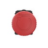 Emergency stop switching off, Harmony XB5, grey plastic, red mushroom 40mm, 22mm, trigger turn to release, 2NC, push in