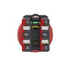 Emergency stop switching off, Harmony XB5, grey plastic, red mushroom 40mm, 22mm, trigger turn to release, 2NC, push in