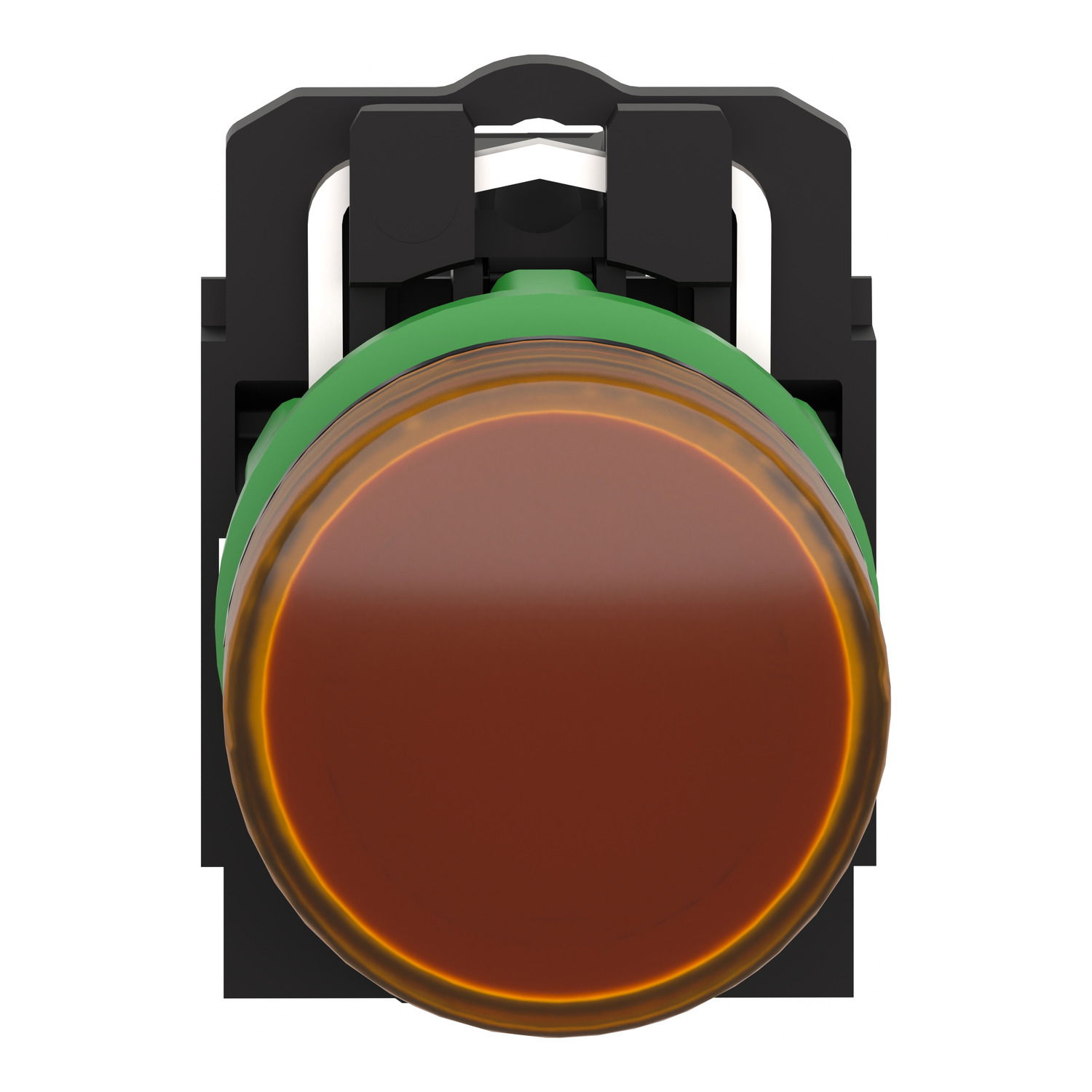 Harmony XB5, Pilot light, plastic, orange, Ø22, plain lens for BA9s bulb, <= 250 V – Image 4 of 9