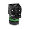 Illuminated push button, Harmony XB5, plastic, white flush, 22mm, universal LED, plain lens, 1NO + 1NC, 24V AC DC
