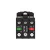 Illuminated push button, Harmony XB5, plastic, red flush, 22mm, universal LED, plain lens, 1NO + 1NC, 24V AC DC