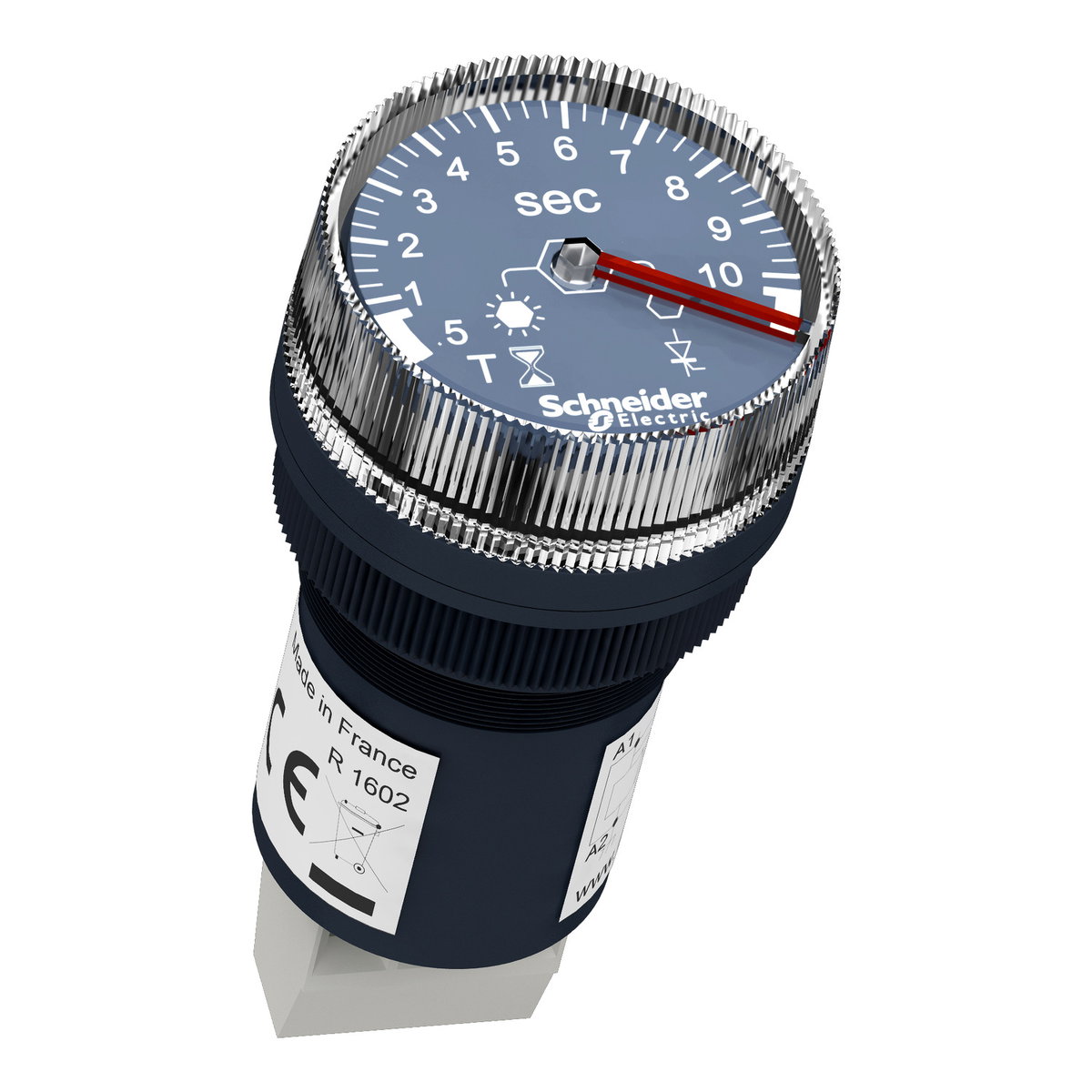 Tidrelä 22mm 0,5-10s 100-240V – Bild 4 av 7