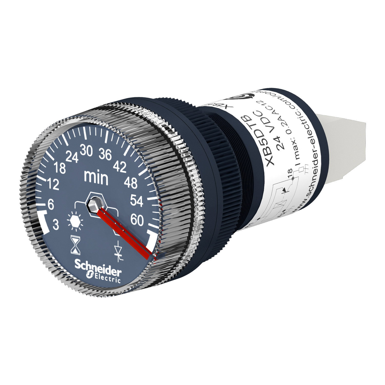 Tidrelä 22mm 3-60m 100-240V – Bild 4 av 7