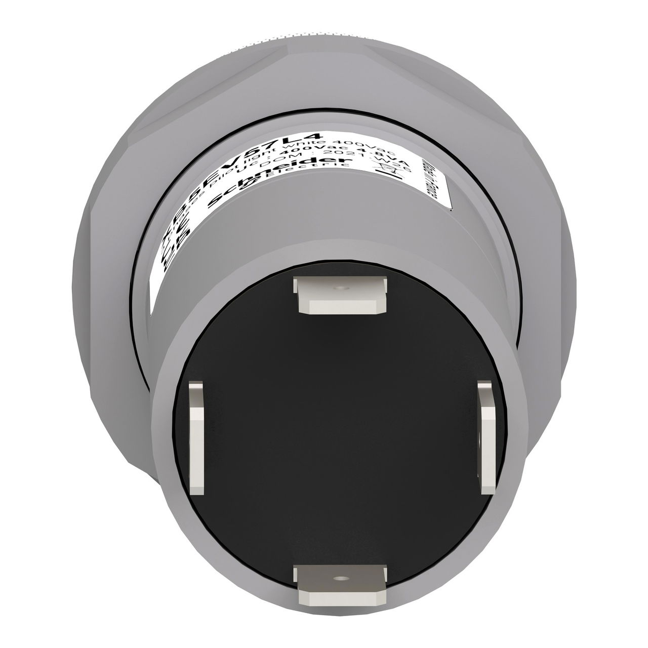 Pilot light 3 phases voltage, indicator with 3 LED, white, 400 V AC – Image 2 of 9