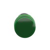 Monolithic pilot light, Harmony XB5, grey plastic, green, 22mm, universal LED, plain lens, 230…240V AC