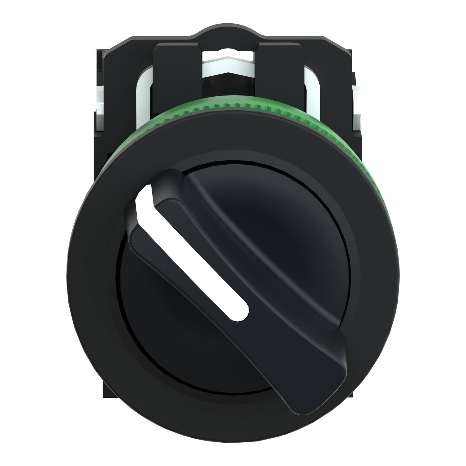 FLUSH MOUNTED SELECTOR SWITCH 2 POS STAY PUT 1NO 1NC SCREW CLAMP – Image 4 of 10