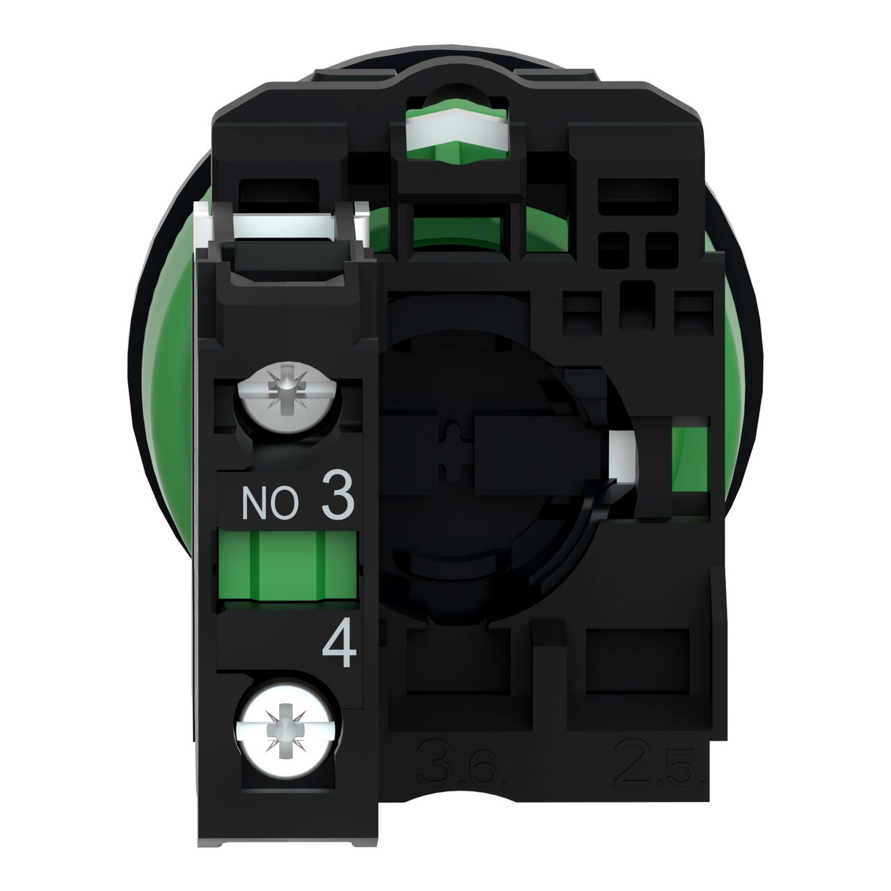 FLUSH MOUNTED SELECTOR SWITCH KEY 455 2 POS STAY PUT KEY RELEASE LEFT 1NO SCREW – Image 2 of 10