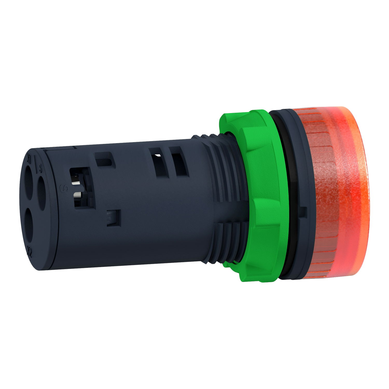 Harmony XB5, Illuminated buzzer, plastic, red, Ø22, continuous or intermittent tone, 110...120 V AC – Image 3 of 7