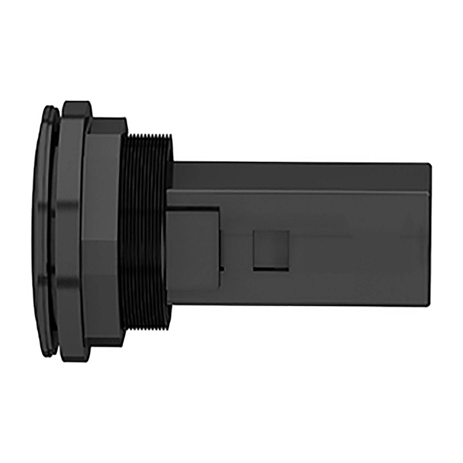 Panel mounted USB 3.0 port, plastic, Ø22, for USB interface jack type A – Image 7 of 10