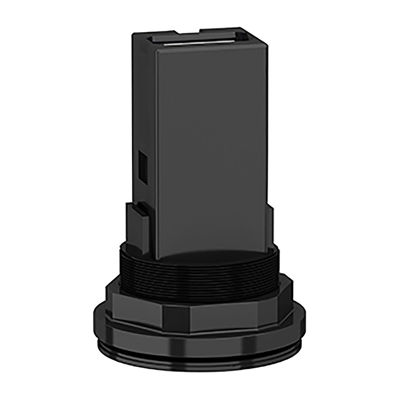Panel mounted USB 3.0 port, plastic, Ø22, for USB interface jack type A – Image 5 of 10