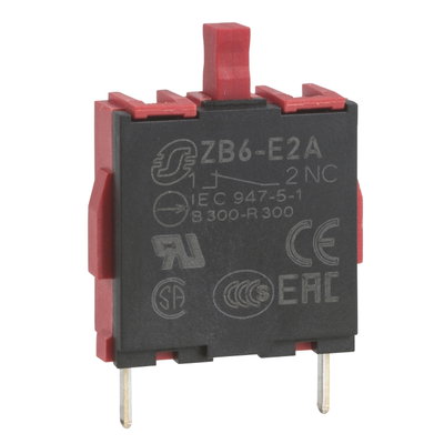 Single contact block for head Ø16 1NC pins for PCB