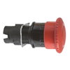 Red Ø30 Emergency stop pushbutton head Ø16 trigger and latching turn release