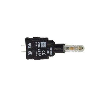 White light block with body/fixing collar with integral LED 12...24V