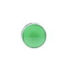 Monolithic pilot light, plastic, green, Ø22, integral LED, 24 V AC/DC