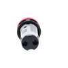 Monolithic pilot light, plastic, red, Ø22, integral LED, 230…240 V AC