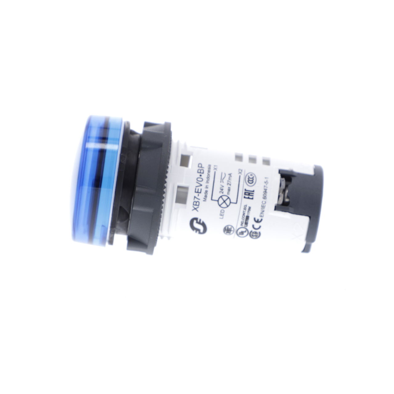 Monolithic pilot light, plastic, blue, Ø22, integral LED, 230…240 V AC – Image 5 of 6