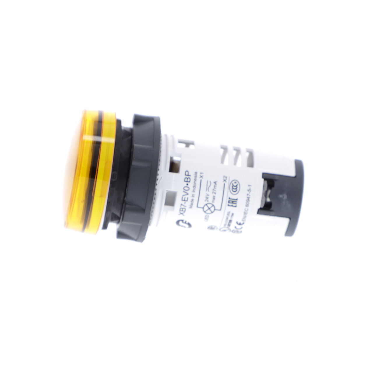 Monolithic pilot light, plastic, orange, Ø22, integral LED, 24 V AC/DC – Image 5 of 6