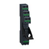 Harmony, Push-in socket, for RXG2 relays, 5 A, spring clamp terminals, separate contact