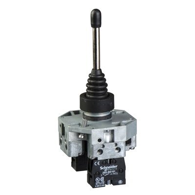Complete joystick controller, Harmony XB5, Ø22 mm 2 directions 1 NO per direction