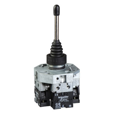Complete joystick controller, Harmony XB5, Ø22 mm 4 directions 1 NO per direction