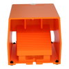 Fußschalter, Harmony XPE, einfach, Metall, orange, 1-stufig, 1Ö+1S, IP66, mit Schutzhaube