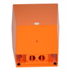 Fußschalter, Harmony XPE, einfach, Metall, orange, 1-stufig, 1Ö+1S, IP66, mit Schutzhaube