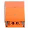 Fußschalter, Harmony XPE, einfach, Metall, orange, 2-stufig, 2Ö+2S, IP66, mit Schutzhaube