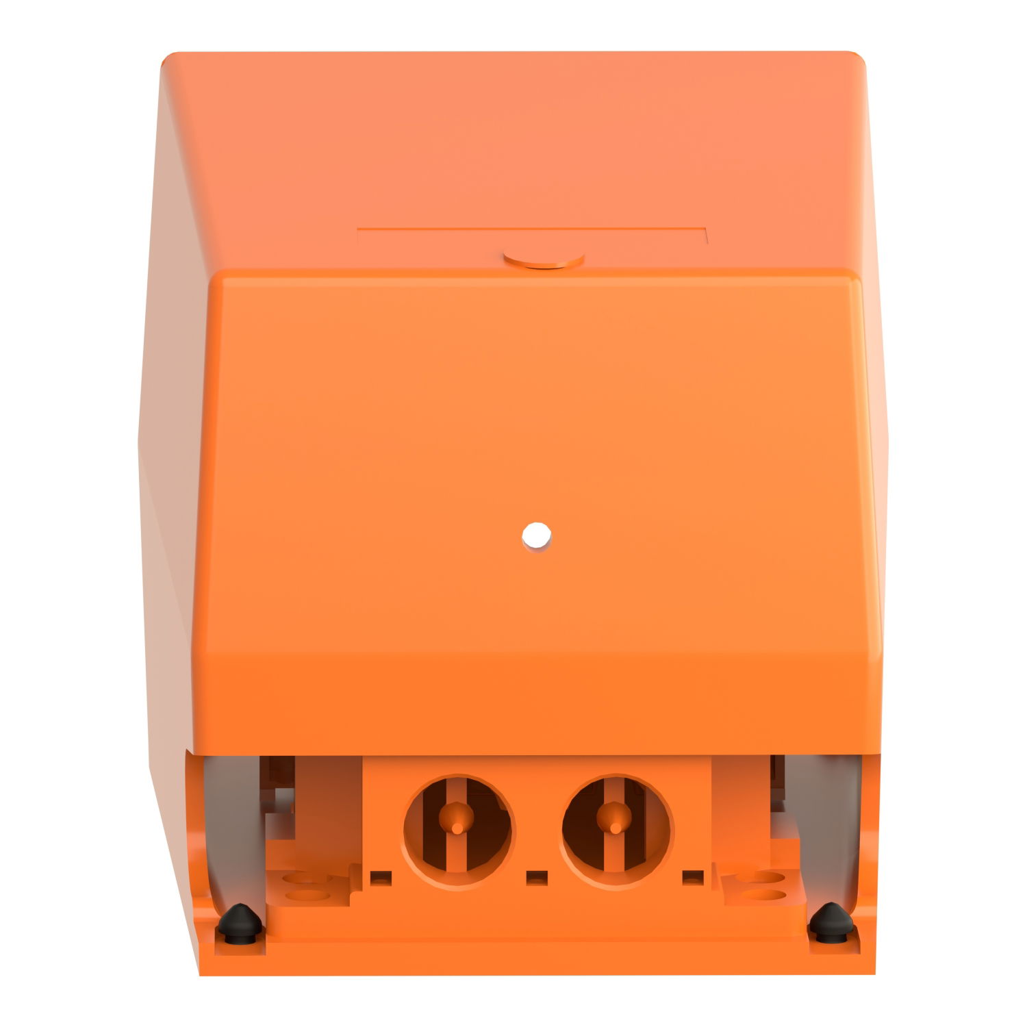Single foot switch - IP66 - with cover - metallic - orange - 2 NC + 2 NO – Image 2 of 9