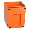 Fußschalter, Harmony XPE, einfach, Metall, orange, 2-stufig, 2Ö+2S, IP66, mit Schutzhaube, mit Verriegelung