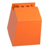 Fußschalter, Harmony XPE, einfach, Metall, orange, 2-stufig, 2Ö+2S, IP66, mit Schutzhaube, mit Verriegelung