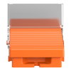 Fußschalter, Harmony XPE, einfach, Metall, orange, 1-stufig, 1Ö+1S, IP66