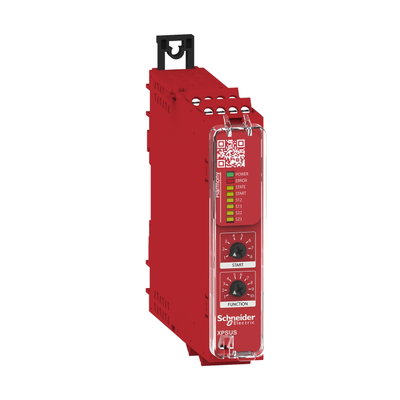 Sicherheitsrelais Harmony Universal, 10Funktionen, 2Kreise/4Kanäle, PLe/Kat4/SIL3, 2S, Diagnose, 24VAC 24VDC, Schraub